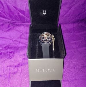 Bulova Chronograph Silver Tone